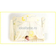 Baby Expert Italia - Baldachin REALE pentru patul INCANTO crem